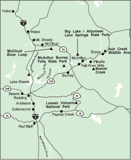 Highways 36/89 - Volcano Country